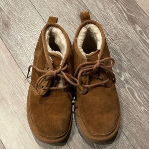 UGG Tan Kids Suede Boots